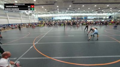 144 lbs Champ. Round 2 - Darion Shannon, Unattached vs Mason Basile, Unattached