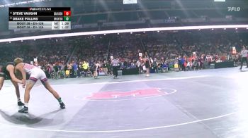 D1-126 lbs Champ. Round 1 - Steve Vaughn, Davison vs Drake Pollins, Brighton