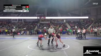80 lbs Champ. Round 1 - Blythe Koslowsky, Bulldog vs Lilyth McConnell, Russell Wrestling Club