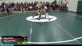 160 lbs Round 3 - Mykell Buchanan, Madison County vs Jonah Howard, Huntsville