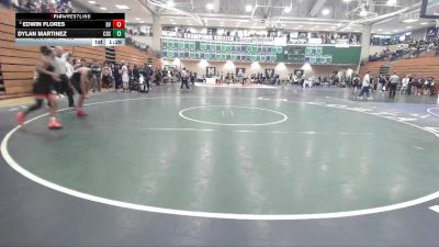 132 lbs Champ. Round 2 - Edwin Flores, Bonita Vista vs Dylan Martinez, Corona Del Sol