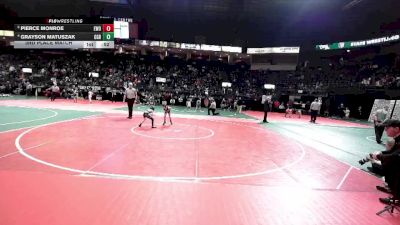 50 lbs 3rd Place Match - Grayson Matuszak, GGBA vs Pierce Monroe, EWO3