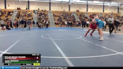 285 lbs Quarterfinal - Dylan Bravo Packer, Saint Cloud State vs Oleg Simakov, Harper CC