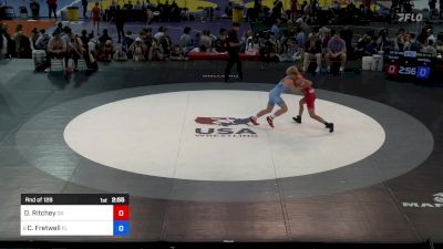 132 lbs Rnd Of 128 - David Ritchey, OK vs Christian Fretwell, FL