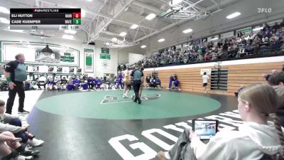 175 lbs Semis & 1st Wb (8 Team) - Eli Hutton, Harrisburg vs Cade Kuemper, Watertown