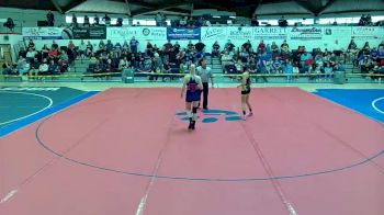 107 lbs Semifinal - Jolene Ostrander, Coolidge High School vs Ariela Zuluaga, Salpointe Catholic High School