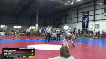 138 lbs Semis & 1st Wb (8 Team) - Cory Fazekas, NC PRIDE ELITE vs Ben Fox, RIVER CITY WRESTLING CLUB