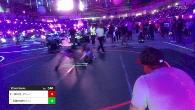 102 lbs Consolation - Enrique Tellez Jr, Maize WC vs Truin Meneely, Black Fox Wrestling Academy