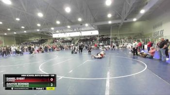 138 lbs Quarterfinal - Daxton Bonner, Wasatch Wrestling Club vs Daniel Evert, Flathead