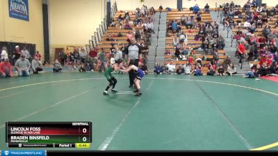 65 lbs Semifinal - Braden Binsfeld, Paynesville vs Lincoln Foss, Glencoe Silver Lake