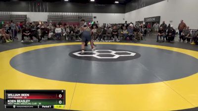 209 lbs Round 1 (8 Team) - William Been, Team Missouri vs Koen Beasley, West Shore Wrestling Club