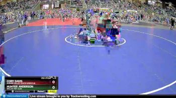 117 lbs Quarterfinal - Hunter Anderson, Dallas Mat Club vs Cory Davis, Illinois Valley Youth Wrestlin