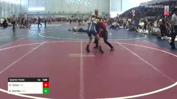 123 lbs Quarterfinal - Hassana Colon, Thorobred Wrestling Club vs Adrianna Gomez, Xcess