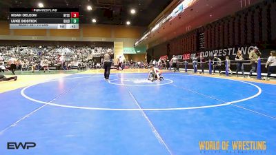 70 lbs Consi Of 16 #2 - Noah DeLeon, Nyssa vs Luke Bostick, Gold Rush Wrestling Academy