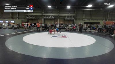 126 lbs Final - Braiden Lotier, Freakztyle Wrestling - BHSE vs Dakota Sandy, Mat Assassins - BHSE