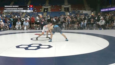 113 lbs Champ. Rd Of 128 - Benjamin Marino, New York vs Constantinos Paxos, Ohio
