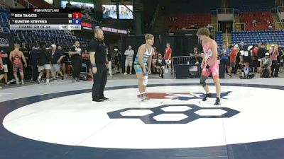 150 lbs Champ. Rd Of 64 - Ben Takats, Ohio vs Hunter Stevens, Wisconsin