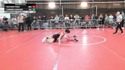 112 lbs Rr Rnd 1 - Matthew Furia, Mayo Quanchi vs Carmine Catapano, 2025 War At Shore Champion