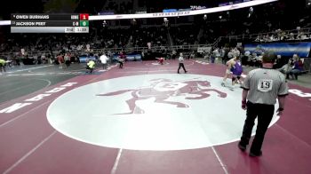 II-190 lbs Cons. Round 4 - Jackson Peet, Caledonia-Mumford vs Owen Burhans, Homer