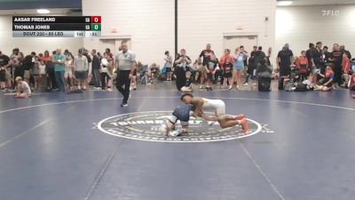 85 lbs Consi Of 8 #2 - Aasar Freeland, GA vs Thomas Jones, GA