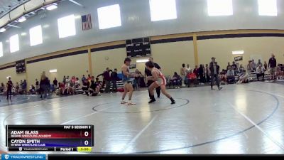 160 lbs Champ. Round 1 - Adam Glass, Region Wrestling Academy vs Caydn Smith, Hybrid Wrestling Club