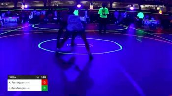 182 lbs Final - Kale Farrington, Omada Kitrinos vs John Gunderson, Baraboo