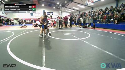 83 lbs Rr Rnd 2 - Ember Bloxham, Salina Wrestling Club vs Isaac Flewellen, Victory Youth Wrestling