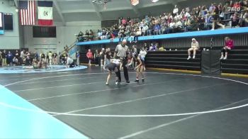 100 lbs Quarterfinal - Morgan Ipsen, Iowa Valley, Marengo vs Abigail Hendricks, South Tama
