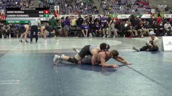 184 lbs Quarterfinals (8 Team) - Landen Schemmel, Cornell College vs Aiden Russell, Concordia-Moorhead