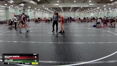 175 lbs Cons. Round 3 - Ian Land, Northern Delaware Knights vs William Martin, Premier