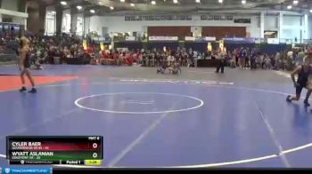118 lbs Round 3 (3 Team) - Cyler Baer, Gouverneur Sr HS vs Wyatt Aslanian, Edgemont Sr