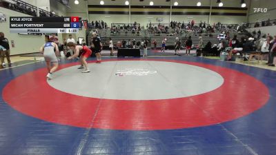 165 lbs Final - Kyle Joyce, Level Up Wrestling Center vs Micah Portivent, Georgia