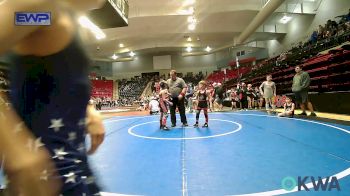 67 lbs Consolation - Creek Cassity, Barnsdall Youth Wrestling vs Dash Durant, Pin-King All Stars