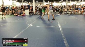 160 lbs Round 4 (6 Team) - Landon Johns, Pursuit WA vs Jayden Aleman, Xtreme Team White