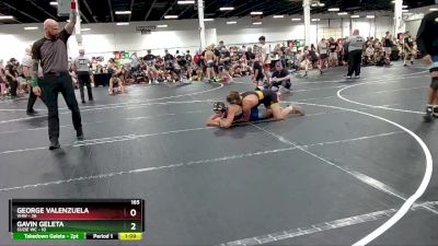 165 lbs Round 4 (6 Team) - Gavin Geleta, Suzie WC vs George Valenzuela, VHW