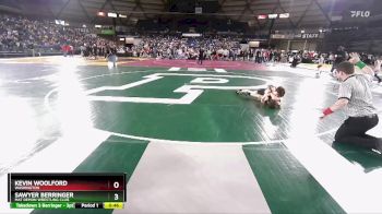 82 lbs Cons. Round 2 - Kevin Woolford, Washington vs Sawyer Berringer, Mat Demon Wrestling Club