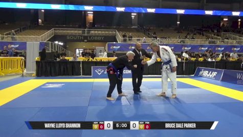 Wayne Lloyd Shannon vs Bruce Dale Parker 2026 Pan Jiu Jitsu IBJJF Championship