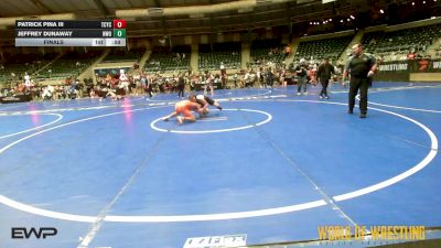 125 lbs Final - Patrick Pina III, Tuscon Cyclones vs Jeffrey Dunaway, Nwo