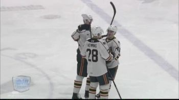 Emil Hemming Scores Barrie's Fourth Goal Of The First Period