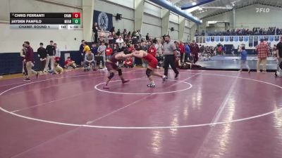 165 lbs Champ. Round 1 - Jayden Panfilo, Monsignor Farrell vs Chris Ferranti, Chaminade