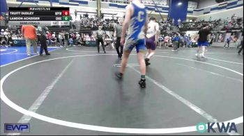 120 lbs Consi Of 4 - Truitt Dudley, Mannford Pirate Youth Wrestling vs Landon Achziger, Choctaw Ironman Youth Wrestling