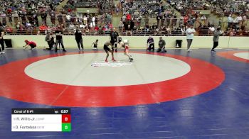 57 lbs Consi Of 8 #1 - Rahmel Willis Jr., Compound Wrestling vs Drayvin Fonteboa, Georgia