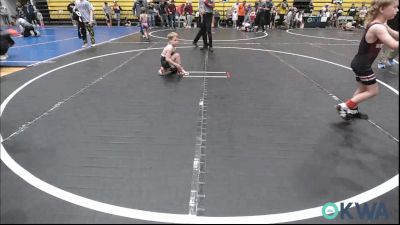 60 lbs Semifinal - Jesse Hightower, Watonga Youth Wrestling vs Rhett Villines, Weatherford Youth Wrestling