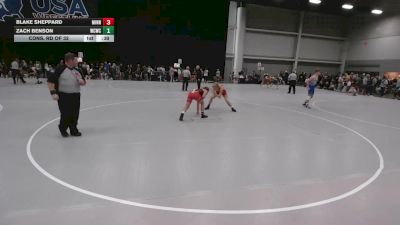 144 lbs Cons. Rd Of 32 - Zach Benson, Western Colorado Wrestling Club vs Blake Sheppard, Minnesota