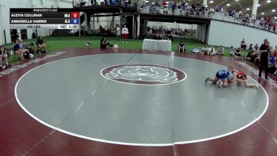 135 lbs Aleiya Cullinan, North Dakota Gold vs Annabella Harris, Alabama Red