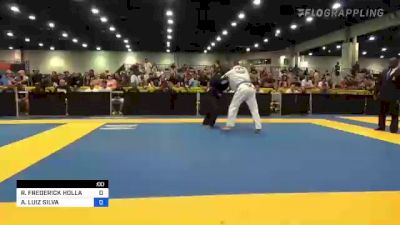 ROY FREDERICK HOLLAND vs AGNALDO LUIZ SILVA 2022 World Master IBJJF Jiu-Jitsu Championship