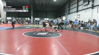 138 lbs Allday - Liam Snow, RED LION WRESTLING CLUB vs Davan Jacobson, WILLIAMSBURG WRESTLING CLUB