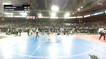 120 lbs Champ. Round 2 - Summer Birch, Sandpoint vs Holly Tallon, Mountain View