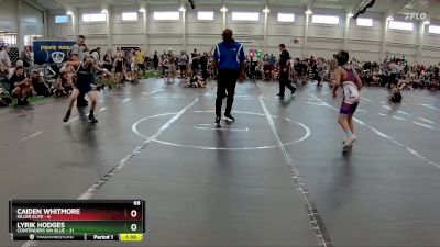 68 lbs Semis & 1st Wrestleback (8 Team) - Caiden Whitmore, Killer Elite vs Lyrik Hodges, Contenders WA Blue