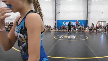 40 lbs Rr Rnd 5 - Jayleigh Rex, PA West Black - W vs Layla Van Cura, MPOWER Girls Wrestling Club - W